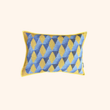 Boggol Cushion - Blue and Yellow