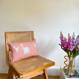 Didi Cushion - Orange & White