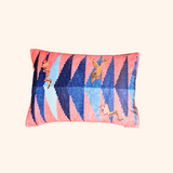 Coussin Rawnipen - divers bleus et roses