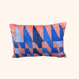 Coussin Uju - en Or et en Bleu