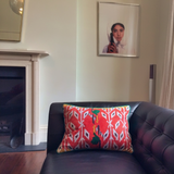 DIYEGO CUSHION - RED, WHITE & GREEN