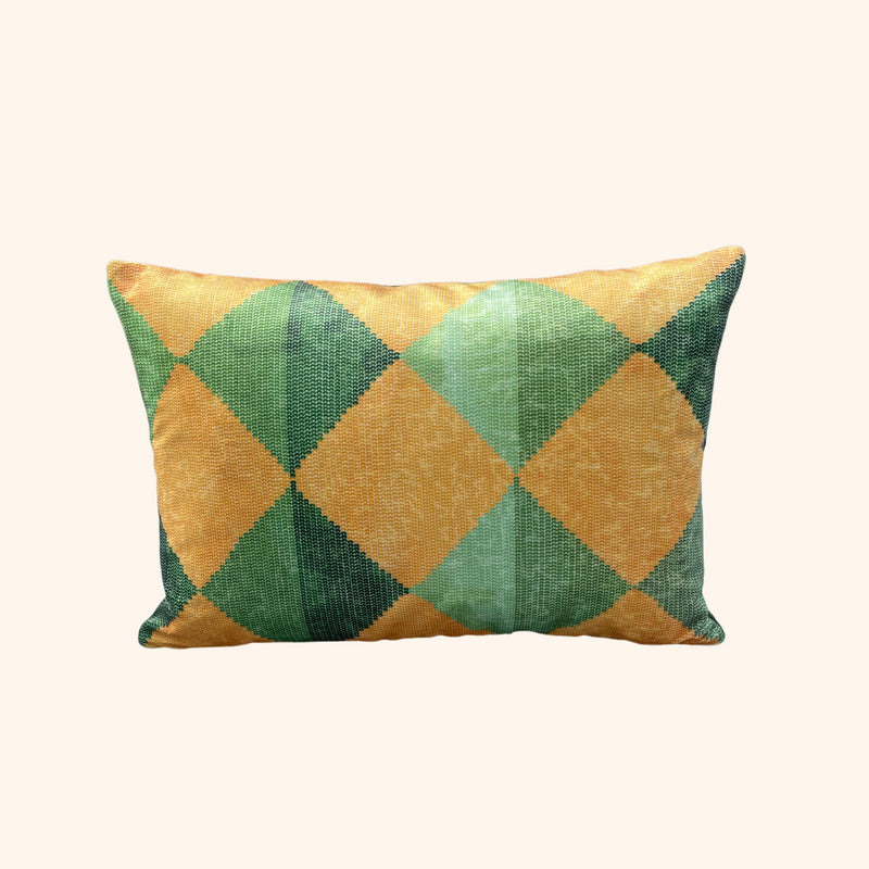 Cappa Cushion - in green and in pink